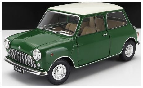 Innocenti Mini Cooper Mk2 1968 Green 1:18 Scale Diecast Model Car – Mitica
