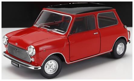 Innocenti Mini Cooper Mk2 1968 Red 1:18 Scale Diecast Model Car – Mitica