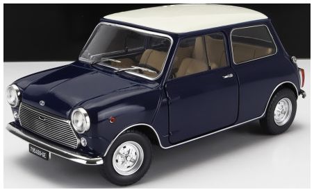 Innocenti Mini Cooper Mk2 1968 Blue 1:18 Scale Diecast Model Car – Mitica