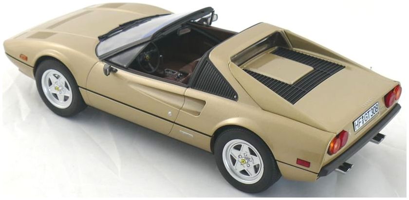 Ferrari 308 GTS Quattrovalvole Oro Chiaro 1:18 Scale Diecast Car – Norev