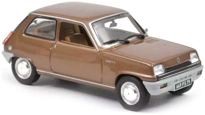 Renault 5 TL 1974 brown metallic - 1:43 Scale