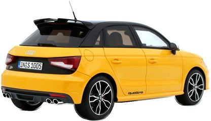 Audi S1 Sportback Vegas Yellow 2015 1:18 Scale Resin Car – OttOmobile
