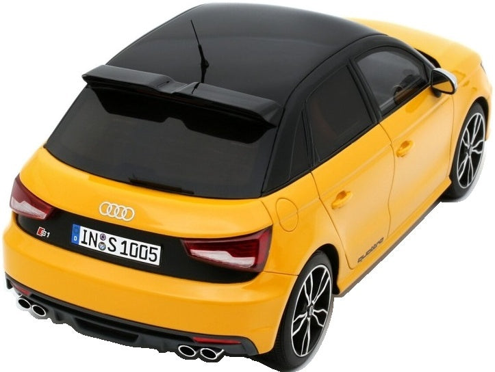 Audi S1 Sportback Vegas Yellow 2015 1:18 Scale Resin Car – OttOmobile