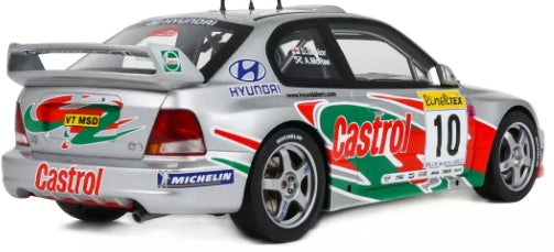 Hyundai Accent WRC #10 Rally Monte Carlo 2001 A.McRae D.Senior 1:18 Scale Resin Car – OttOmobile