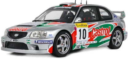 Hyundai Accent WRC #10 Rally Monte Carlo 2001 A.McRae D.Senior 1:18 Scale Resin Car – OttOmobile