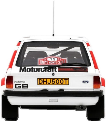 Ford Fiesta 1600 GR.2 #15 Rallye Monte Carlo 1979 Roger Clark 1:18 Scale Resin Car – OttOmobile