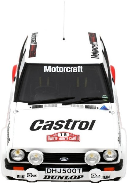 Ford Fiesta 1600 GR.2 #15 Rallye Monte Carlo 1979 Roger Clark 1:18 Scale Resin Car – OttOmobile