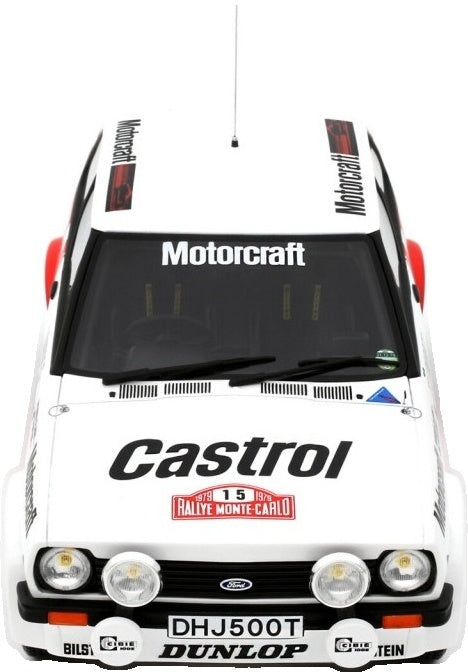 Ford Fiesta 1600 GR.2 #15 Rallye Monte Carlo 1979 Roger Clark 1:18 Scale Resin Car – OttOmobile