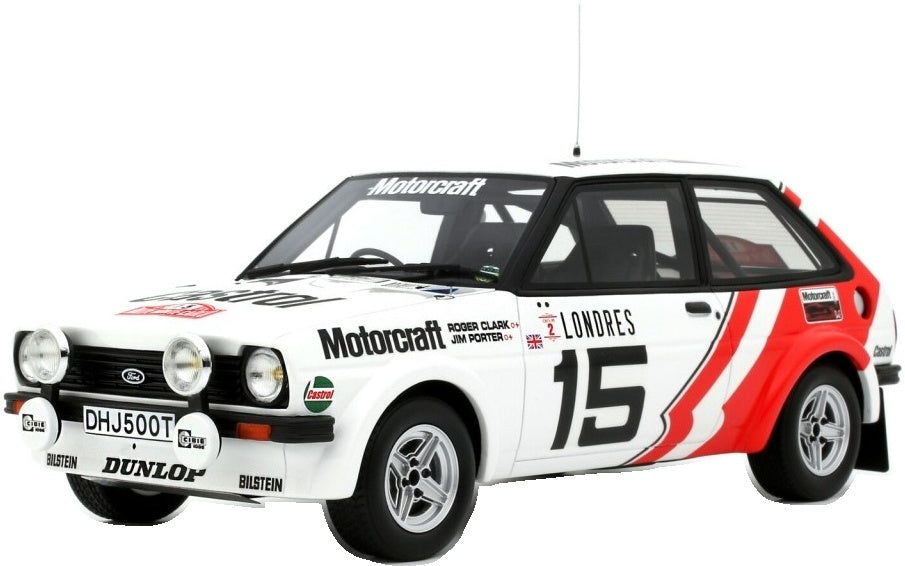 Ford Fiesta 1600 GR.2 #15 Rallye Monte Carlo 1979 Roger Clark 1:18 Scale Resin Car – OttOmobile