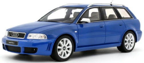 Audi RS 4 (B5) Nogaro Blue 2000 1:18 Scale Resin Model Car – OttOmobile