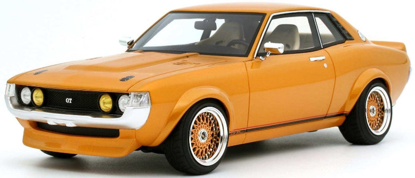Toyota Celica (RA24) Restomod Pearl Orange 2015 1:18 Scale Resin Car – OttOmobile