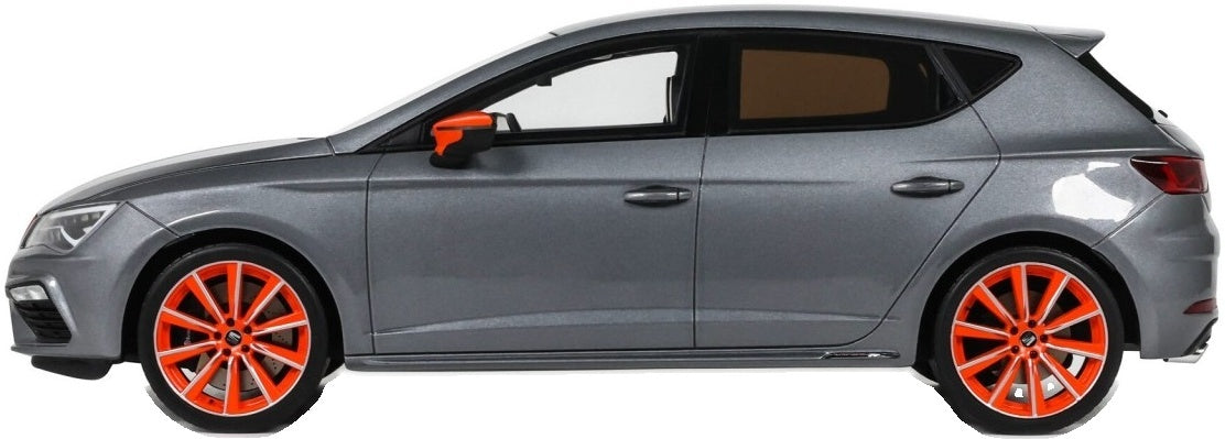 Seat Leon Mk3 Cupra Performance Pack Monsoon Grey X7R 2018 1:18 Scale Resin Car – OttOmobile
