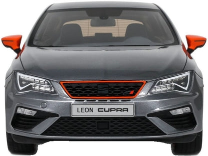 Seat Leon Mk3 Cupra Performance Pack Monsoon Grey X7R 2018 1:18 Scale Resin Car – OttOmobile