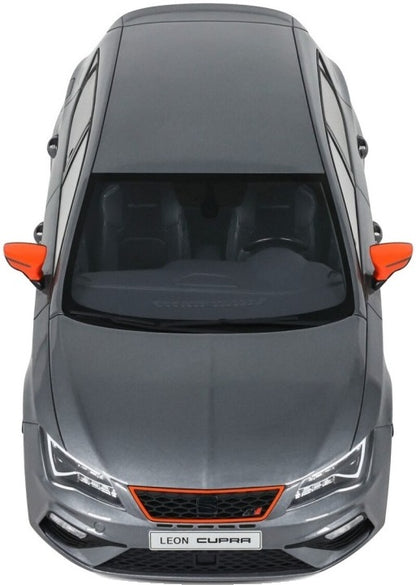 Seat Leon Mk3 Cupra Performance Pack Monsoon Grey X7R 2018 1:18 Scale Resin Car – OttOmobile