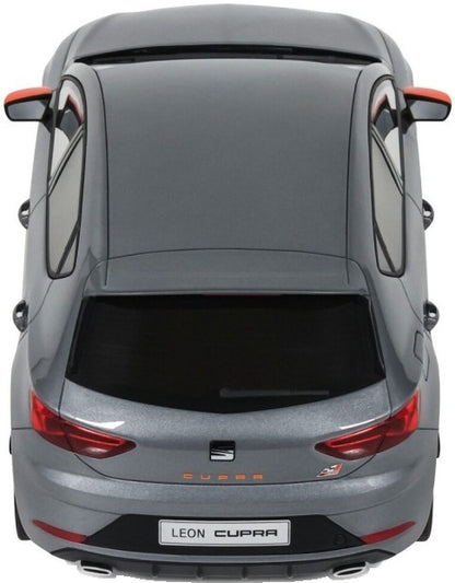 Seat Leon Mk3 Cupra Performance Pack Monsoon Grey X7R 2018 1:18 Scale Resin Car – OttOmobile