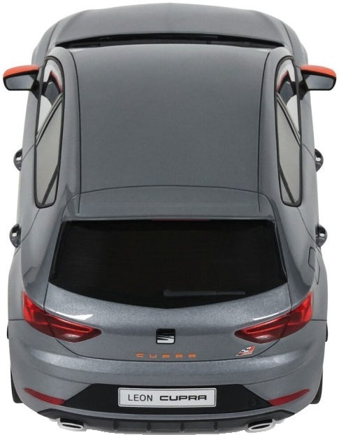 Seat Leon Mk3 Cupra Performance Pack Monsoon Grey X7R 2018 1:18 Scale Resin Car – OttOmobile