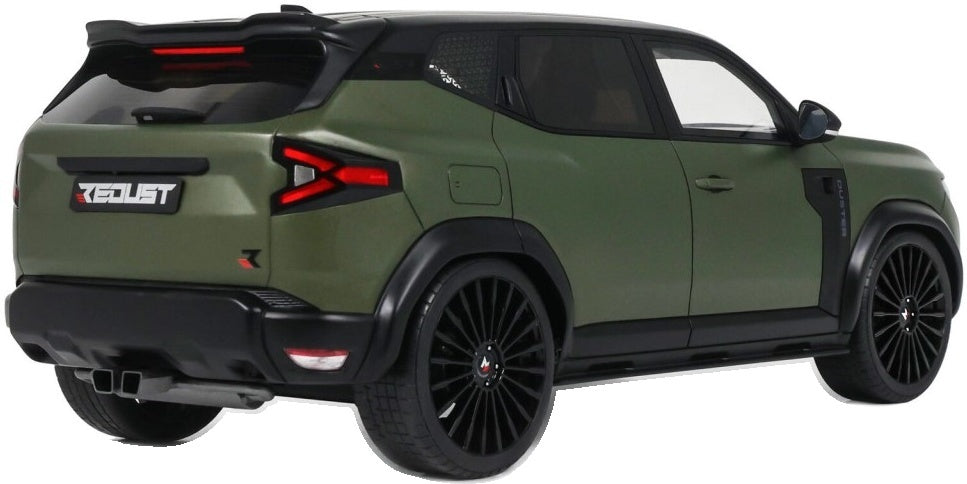 Dacia Duster Redust Sport 4x2 Hybrid Green 2025 1:18 Scale Resin Car – OttOmobile