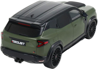 Dacia Duster Redust Sport 4x2 Hybrid Green 2025 1:18 Scale Resin Car – OttOmobile