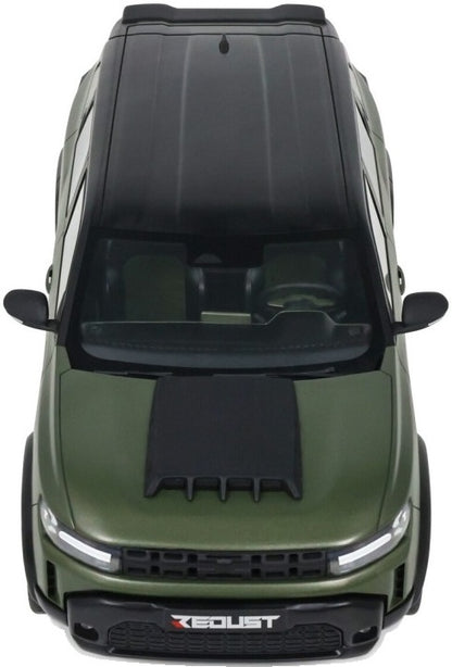 Dacia Duster Redust Sport 4x2 Hybrid Green 2025 1:18 Scale Resin Car – OttOmobile