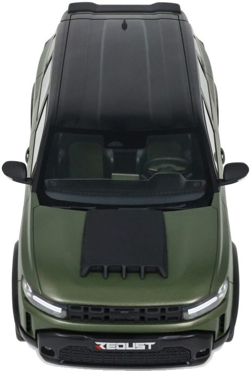 Dacia Duster Redust Sport 4x2 Hybrid Green 2025 1:18 Scale Resin Car – OttOmobile