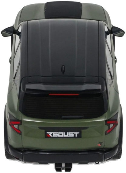 Dacia Duster Redust Sport 4x2 Hybrid Green 2025 1:18 Scale Resin Car – OttOmobile