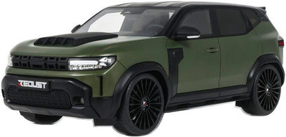 Dacia Duster Redust Sport 4x2 Hybrid Green 2025 1:18 Scale Resin Car – OttOmobile