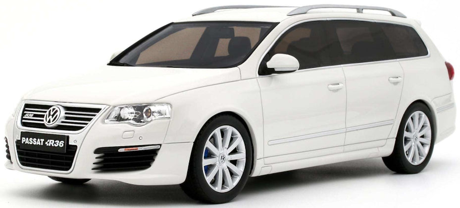 Volkswagen Passat (B6) R36 Variant Candy White 2008 1:18 Scale Resin Car – OttOmobile