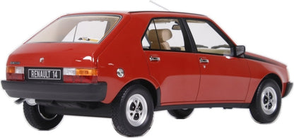 Renault 14 TS Rouge 705 1983 1:18 Scale Resin Car – OttOmobile