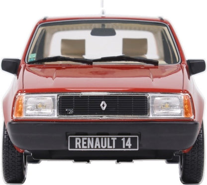 Renault 14 TS Rouge 705 1983 1:18 Scale Resin Car – OttOmobile