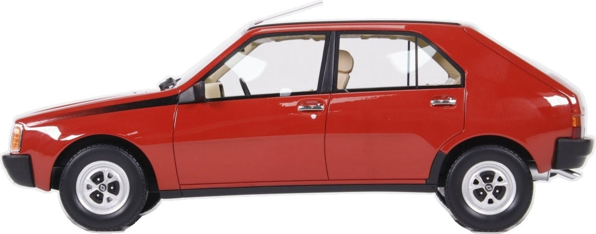 Renault 14 TS Rouge 705 1983 1:18 Scale Resin Car – OttOmobile
