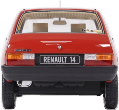 Renault 14 TS Rouge 705 1983 1:18 Scale Resin Car – OttOmobile
