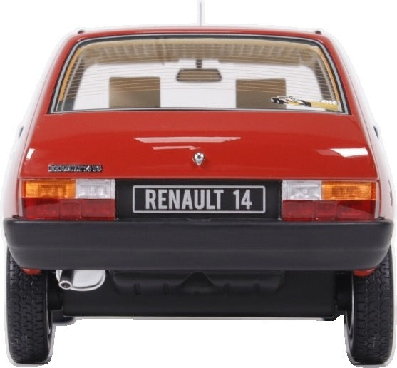 Renault 14 TS Rouge 705 1983 1:18 Scale Resin Car – OttOmobile