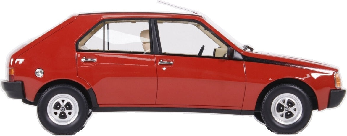 Renault 14 TS Rouge 705 1983 1:18 Scale Resin Car – OttOmobile