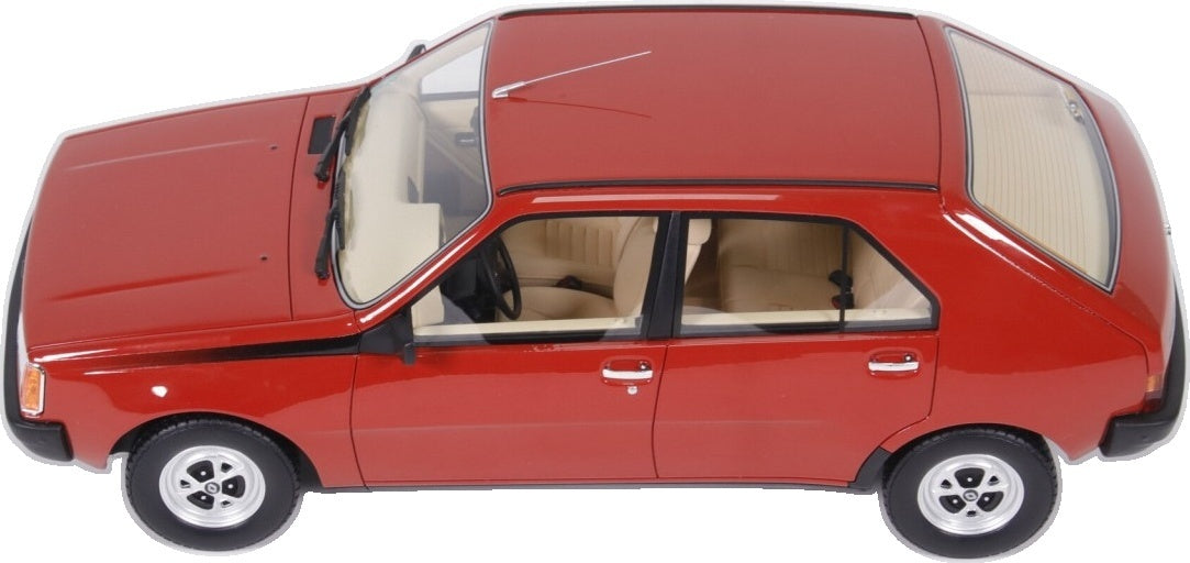 Renault 14 TS Rouge 705 1983 1:18 Scale Resin Car – OttOmobile