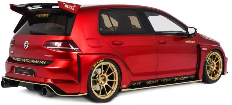 Volkswagen Golf Mk7 Oettinger TCR Germany Street Candy Red 2019 1:18 Scale Resin Car – OttOmobile