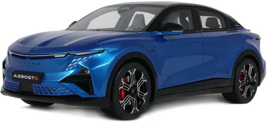 Alpine A390 GTS Specular Blue 2025 1:18 Scale Resin Car – OttOmobile