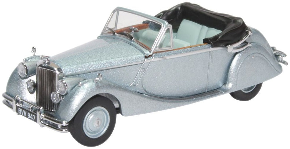 Jaguar MkV DHC Open - Opalescent Silver 1:43 Scale Diecast Car – Oxford Diecast