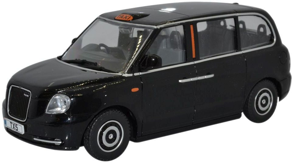 TX5 Taxi Black 1:43 Scale Diecast Car – Oxford Diecast