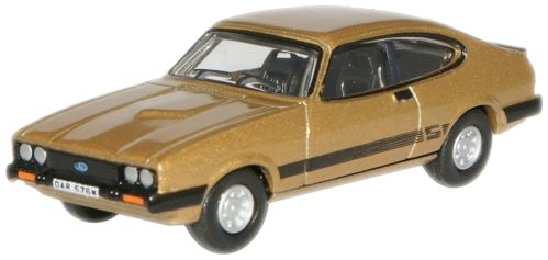Ford Capri Mk3 - Solar Gold (Doyle) 1:76 Scale Diecast Model Car – Oxford Diecast