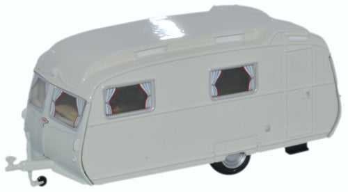 Carlight Continental Caravan Light Grey 1:76 Scale Diecast Model Car – Oxford Diecast
