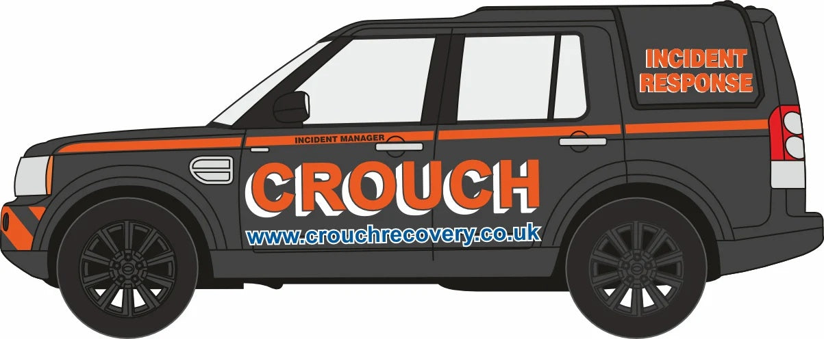 Land Rover Discovery 4 Crouch Recovery 1:76 Scale Diecast Car – Oxford Diecast