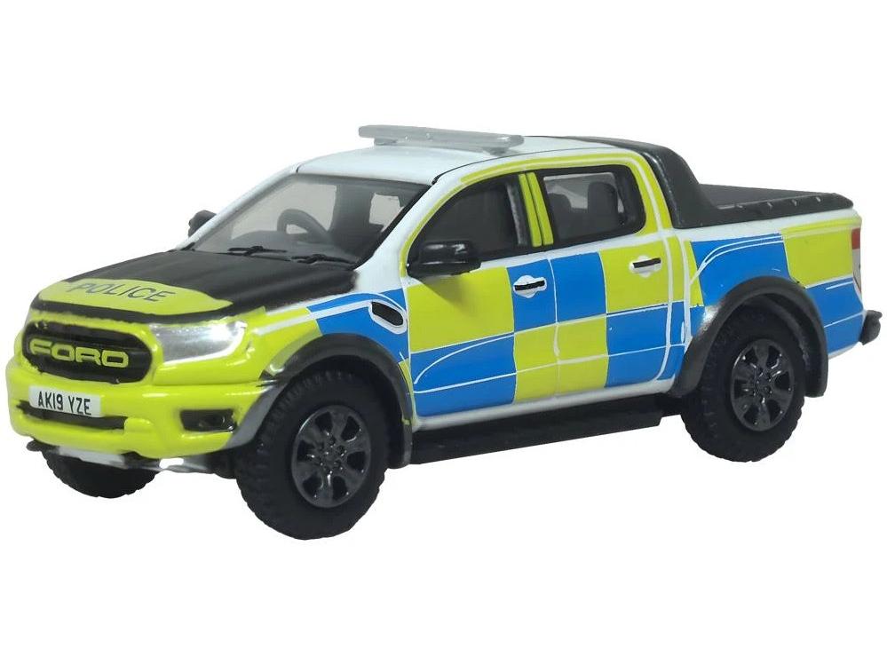 Ford Ranger Raptor South Wales Police 1:76 Scale Diecast Model Pickup – Oxford Diecast