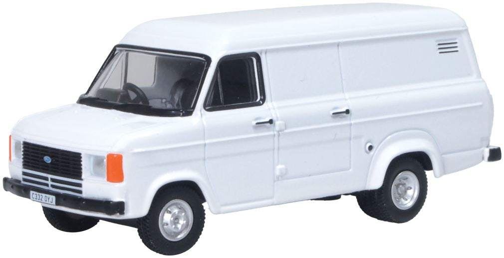 Ford Transit Mk2 white - 1:76 Scale Model Van