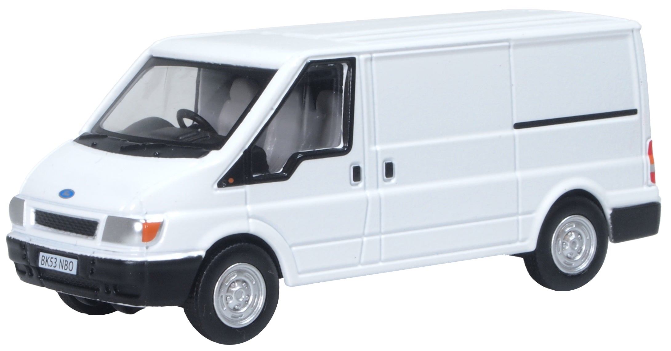 Ford Transit Mk4 white - 1:76 Scale Model Van