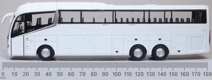 Scania Irizar i6 White 1:76 Scale Diecast Bus – Oxford Diecast