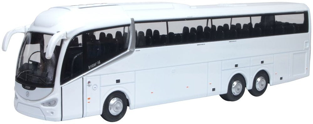 Scania Irizar i6 White 1:76 Scale Diecast Bus – Oxford Diecast