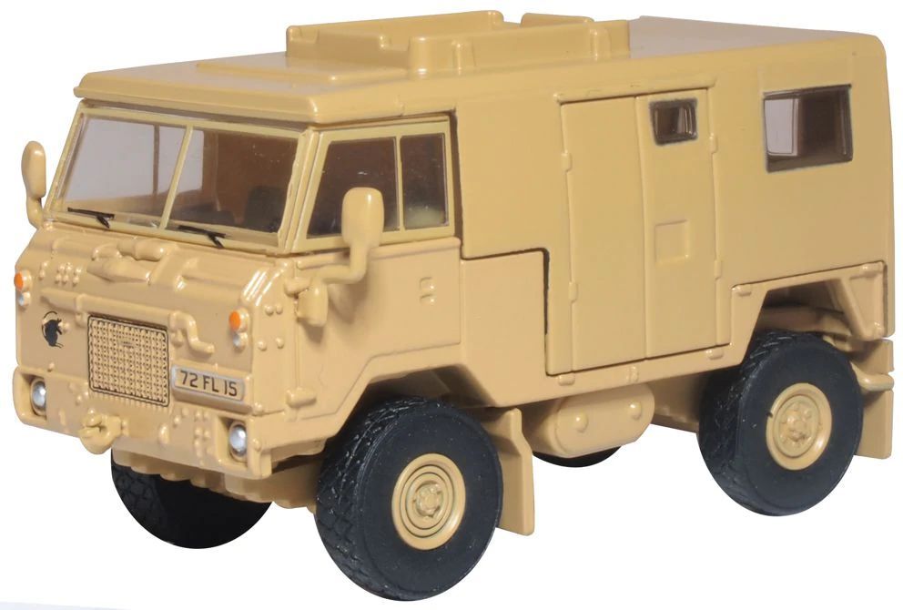Land Rover FC Signals 4th Armoured Brigade Operation Granby 1990 1:76 Scale Diecast Truck – Oxford Diecast