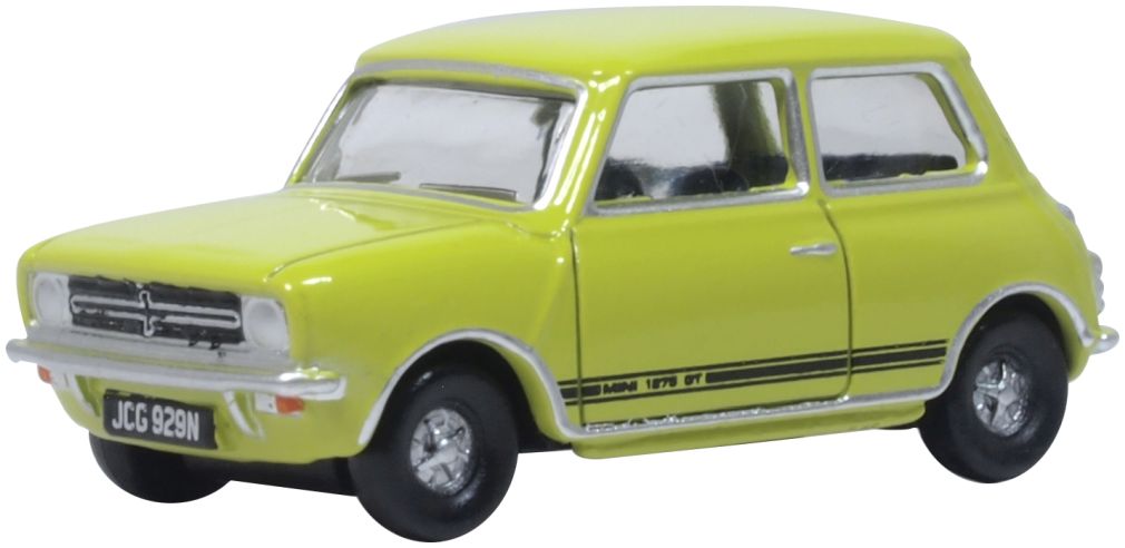 British Leyland Mini 1275GT Citron 1:76 Scale Diecast Car – Oxford Diecast