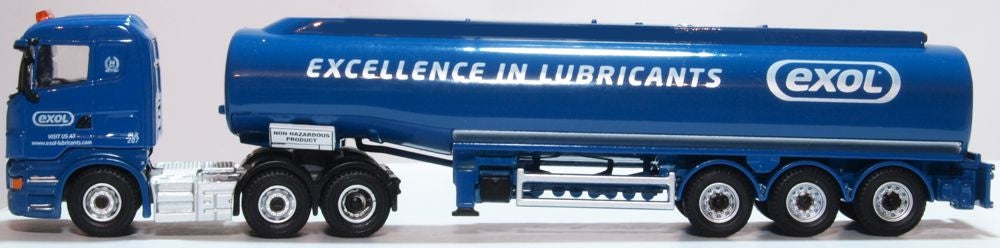 Scania Highline Tanker Exol 1:76 Scale Diecast Truck – Oxford Diecast