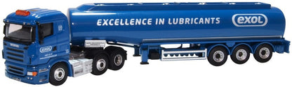 Scania Highline Tanker Exol 1:76 Scale Diecast Truck – Oxford Diecast